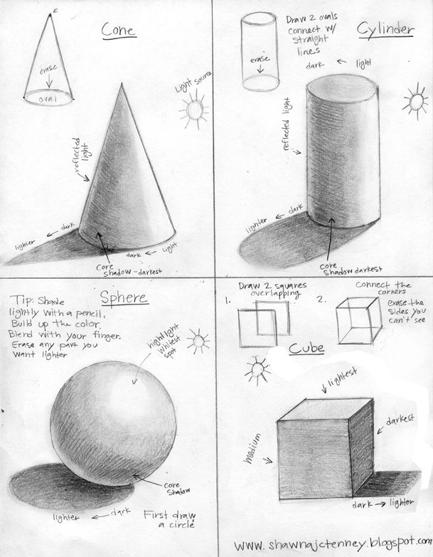 Basic Form Still life Art Education Jessica Russo Scherr